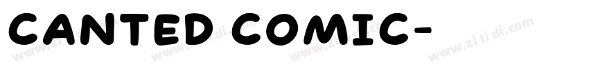 Canted Comic字体转换